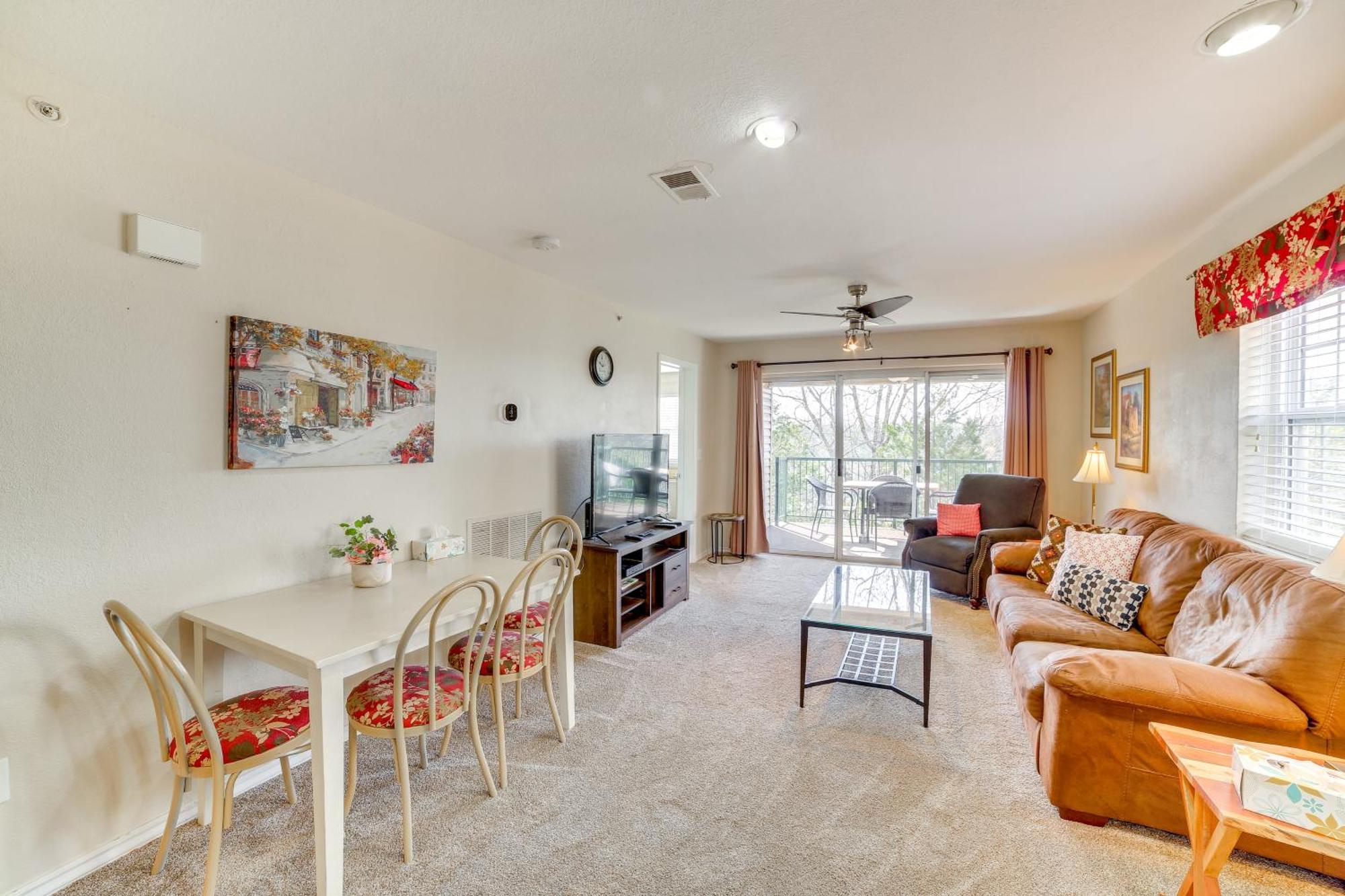 Branson Condo With Balcony, Near Silver Dollar City! Eksteriør billede