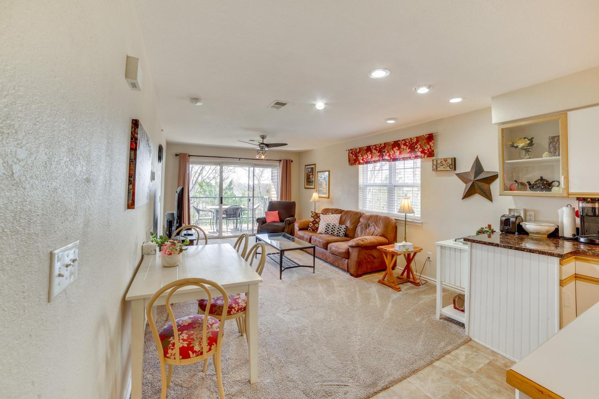 Branson Condo With Balcony, Near Silver Dollar City! Eksteriør billede